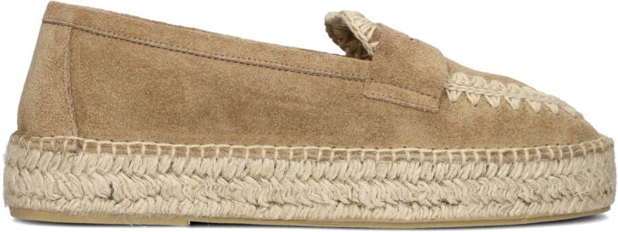 AYANA Espadrilles Dames Omo25yu819 Maat: 37 Materiaal: Suède Kleur: Beige