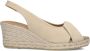 AYANA Espadrilles Dames Omo25yu846 Maat: 36 Materiaal: Suède Kleur: Beige - Thumbnail 3