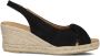 AYANA Espadrilles Dames Omo25yu846 Maat: 39 Materiaal: Suède Kleur: Zwart - Thumbnail 2