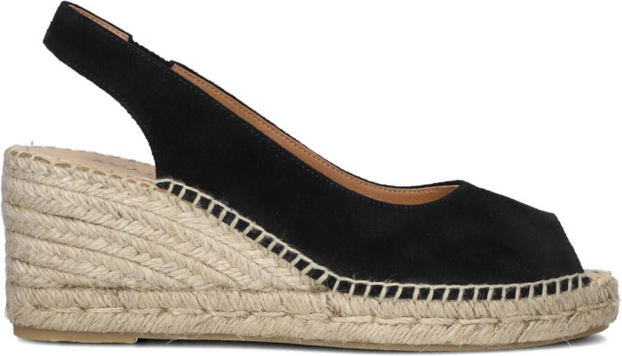 AYANA Espadrilles Dames Yu165 Maat: 39 Materiaal: Suède Kleur: Zwart