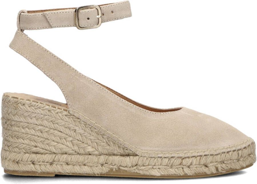 AYANA Espadrilles Dames Yu669 Maat: 42 Materiaal: Leer Kleur: Beige