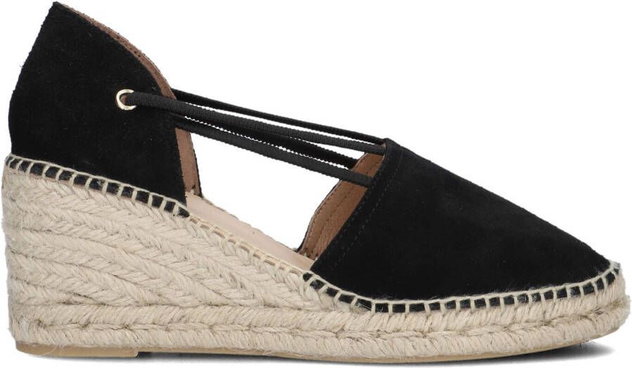 AYANA Espadrilles Dames Yu688 Maat: 38 Materiaal: Suède Kleur: Zwart