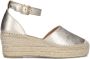 AYANA Espadrilles Dames Yu689 Maat: 40 Materiaal: Leer Kleur: Goudkleurig - Thumbnail 3