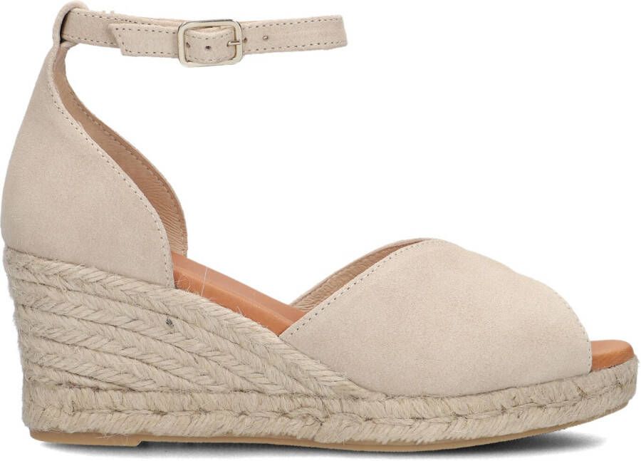 AYANA Espadrilles Dames Yu6891 Maat: 38 Materiaal: Suède Kleur: Beige