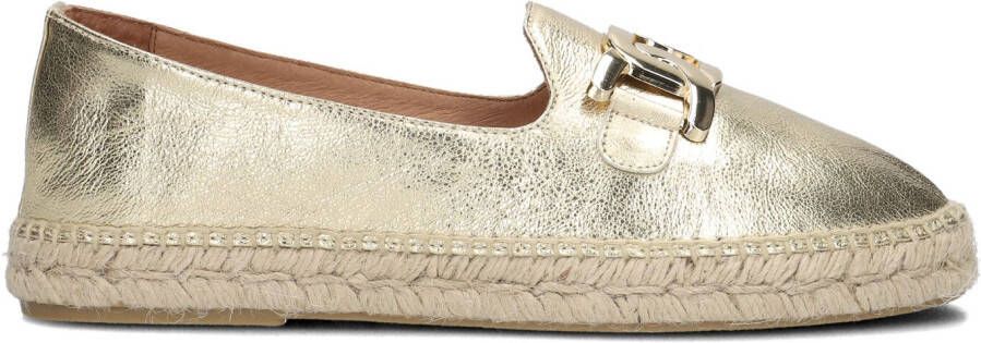 AYANA Espadrilles Dames Yu695 Maat: 38 Materiaal: Leer Kleur: Goud