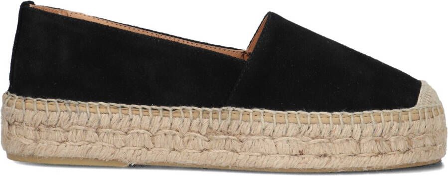AYANA Espadrilles Dames Yu736 Maat: 37 Materiaal: Suède Kleur: Zwart