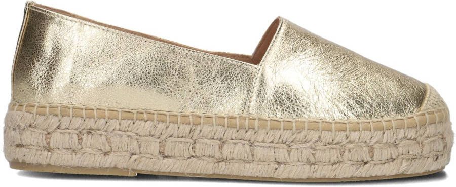AYANA Espadrilles Dames Yu736 Maat: 37 Materiaal: Leer Kleur: Goud - Foto 3