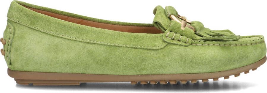 AYANA Mocassins Dames 1268 Maat: 39 5 Materiaal: Suède Kleur: Groen