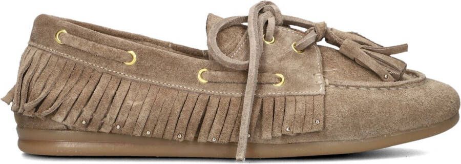 AYANA Mocassins Dames Ay2000 Maat: 42 Materiaal: Suède Kleur: Beige