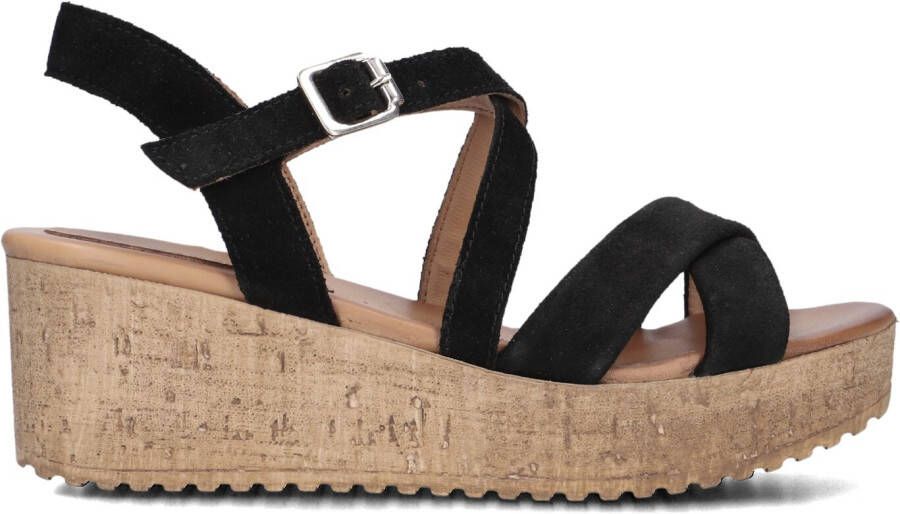 AYANA Sandalen met Hak Dames 722032 Maat: 40 Materiaal: Suède Kleur: Zwart - Foto 2