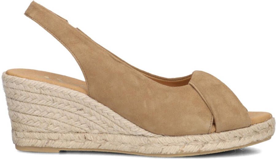 AYANA Espadrilles Dames Omo25yu846 Maat: 40 Materiaal: Suède Kleur: Beige - Foto 2