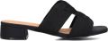 AYANA Slippers Dames 0325-8 Raffia Zwart - Zwart