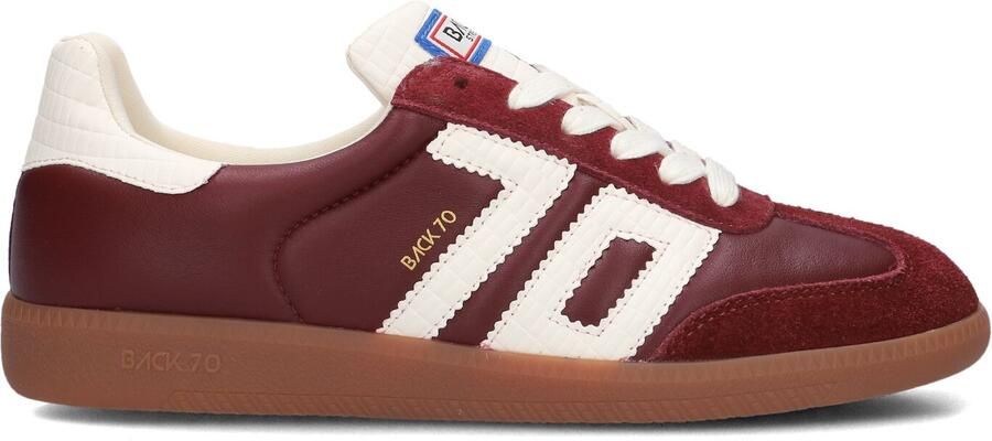 BACK70 Lage Sneakers Dames Cloud Maat: 42 Materiaal: Leer Kleur: Rood