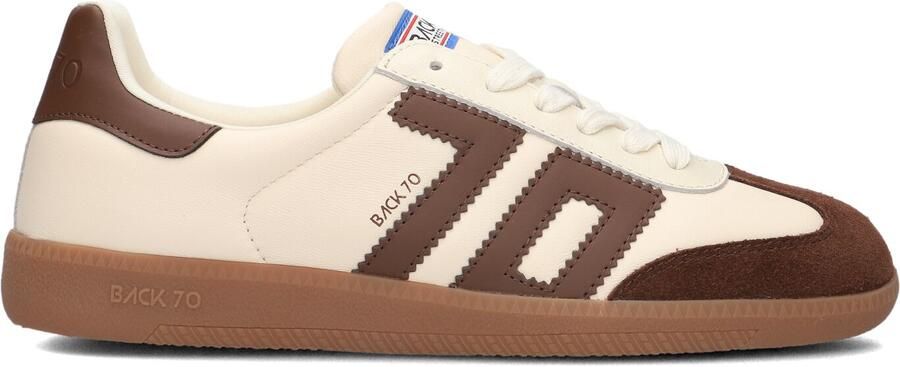 BACK70 Lage Sneakers Dames Cloud Leer Wit - Foto 1
