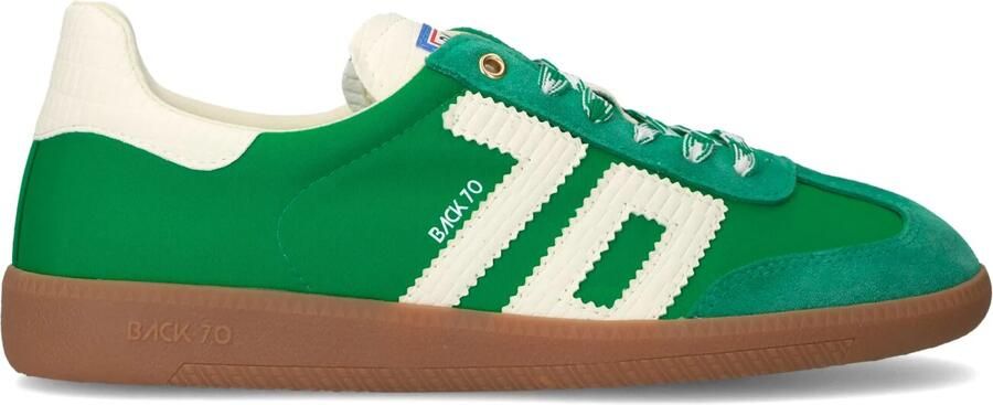 BACK70 Lage Sneakers Dames Ghost Maat: 36 Materiaal: Textiel Kleur: Groen