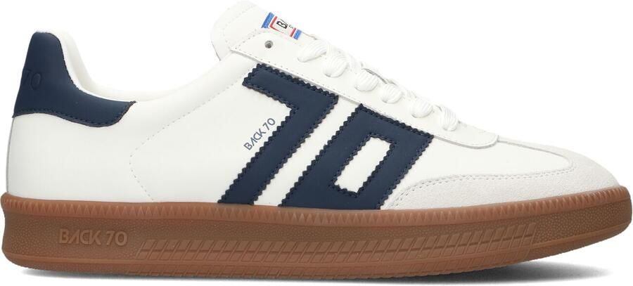 BACK70 Lage Sneakers Heren Double Maat: 40 Materiaal: Leer Kleur: Wit - Foto 4
