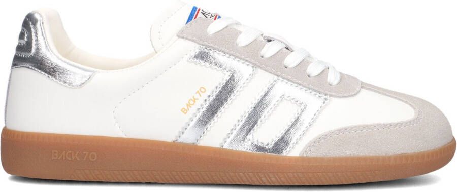 BACK70 Lage Sneakers Dames Cloud Maat: 37 Materiaal: Leer Kleur: Wit