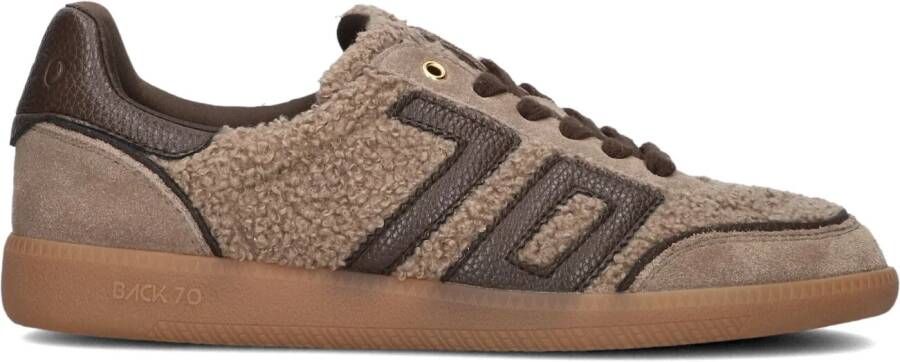 BACK70 Lage Sneakers Dames Cloud Maat: 41 Materiaal: Teddy Kleur: Taupe - Foto 5