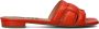 BIBI LOU Badslippers Dames 760z10vk Maat: 37 Materiaal: Leer Kleur: Rood - Thumbnail 4