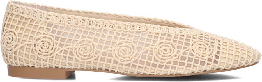BIBI LOU Ballerina Dames 653z61vk Maat: 40 Materiaal: Raffia Kleur: Beige