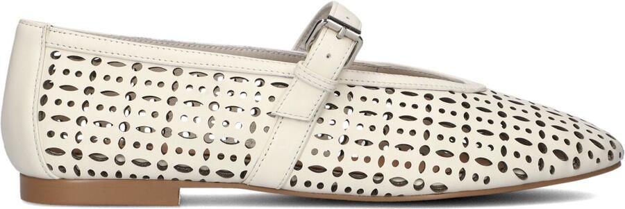 BIBI LOU Ballerina Dames 604z28vk Maat: 40 Materiaal: Leer Kleur: Wit - Foto 3