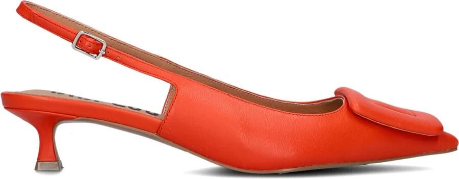 BIBI LOU Slingbacks Dames 641z10vk Maat: 39 Materiaal: Leer Kleur: Rood - Foto 4