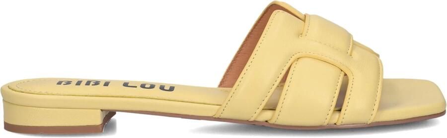 BIBI LOU Slippers Dames 760z10vk Leer Geel
