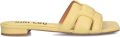 BIBI LOU Slippers Dames 760z10vk Leer Geel - Geel