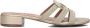 BIBI LOU Muiltjes Dames 854z94hg Maat: 38 Materiaal: Textiel Kleur: Goud - Thumbnail 3