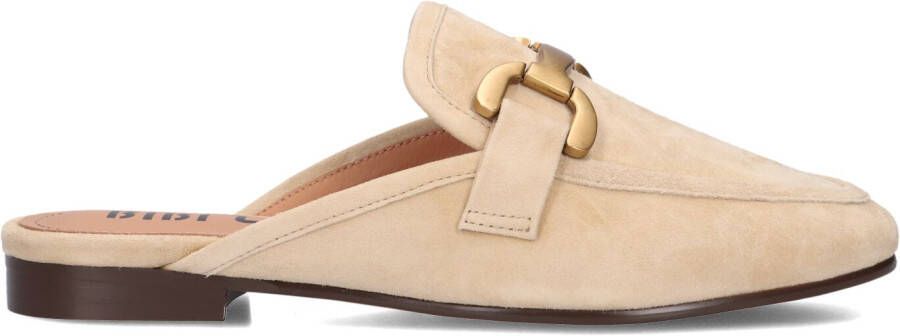 BIBI LOU Muiltjes Dames 580z30vk Maat: 40 Materiaal: Suède Kleur: Beige