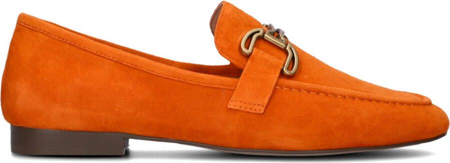 BIBI LOU Loafers Dames 582z30vk Maat: 38 Materiaal: Suède Kleur: Oranje