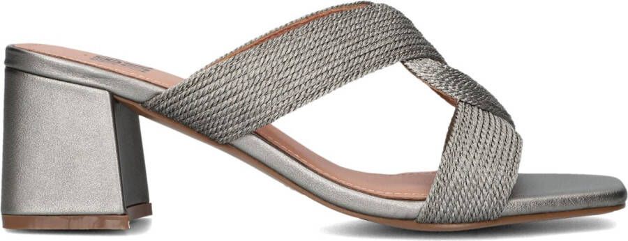 BIBI LOU Muiltjes Dames 851z94hg Maat: 37 Materiaal: Textiel Kleur: Grijs