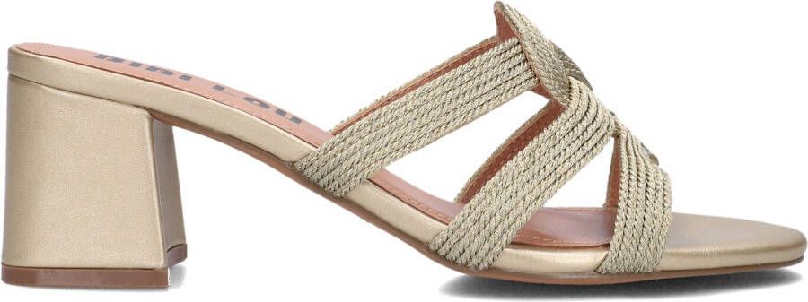 BIBI LOU Muiltjes Dames 851z94hg Maat: 38 Materiaal: Textiel Kleur: Goud - Foto 2