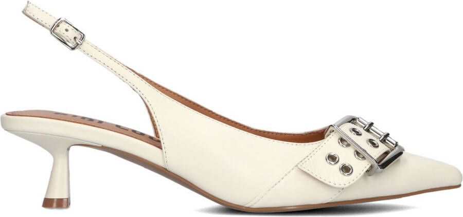 BIBI LOU Slingbacks Dames 521z10vk Maat: 37 Materiaal: Leer Kleur: Creme
