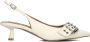 BIBI LOU Slingbacks Dames 521z10vk Maat: 37 Materiaal: Leer Kleur: Creme - Thumbnail 2
