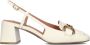 BIBI LOU Slingbacks Dames 544z10vk Maat: 36 Materiaal: Leer Kleur: Wit - Thumbnail 3