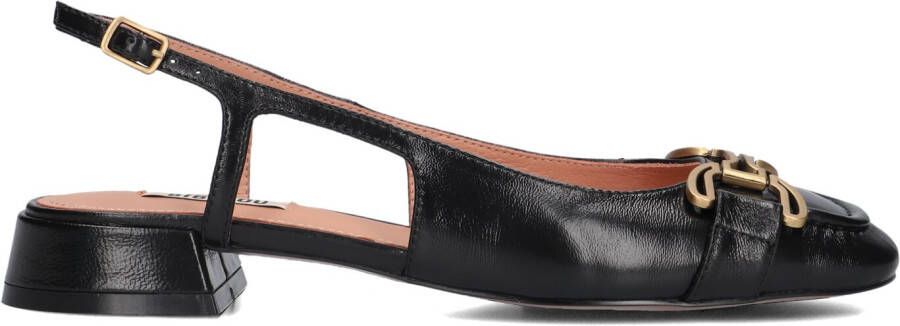 BIBI LOU Slingbacks Dames 545z45vk Maat: 37 Materiaal: Leer Kleur: Zwart