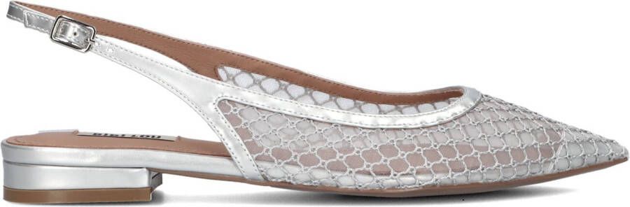 BIBI LOU Slingbacks Dames 616z78vk Maat: 40 Materiaal: Mesh Kleur: Zilver