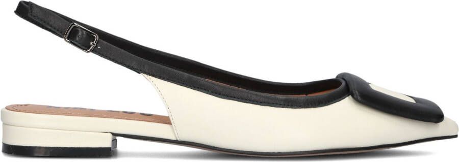 BIBI LOU Slingbacks Dames 640z11vk Maat: 41 Materiaal: Leer Kleur: Creme - Foto 3