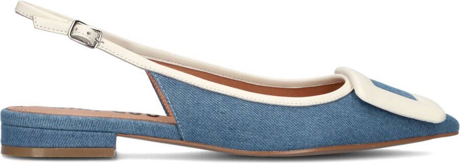 BIBI LOU Slingbacks Dames 640z31vk Maat: 41 Materiaal: Denim Kleur: Blauw