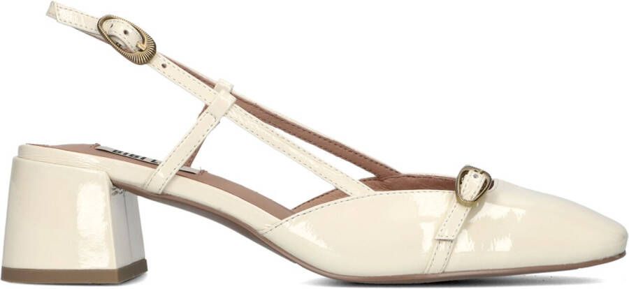 BIBI LOU Slingbacks Dames 676z21 Maat: 40 Materiaal: Leer Kleur: Beige