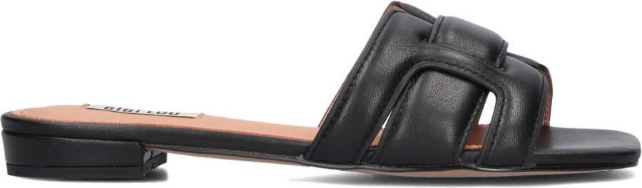 BIBI LOU Slippers Dames 760z10vk Maat: 42 Materiaal: Leer Kleur: Zwart - Foto 5