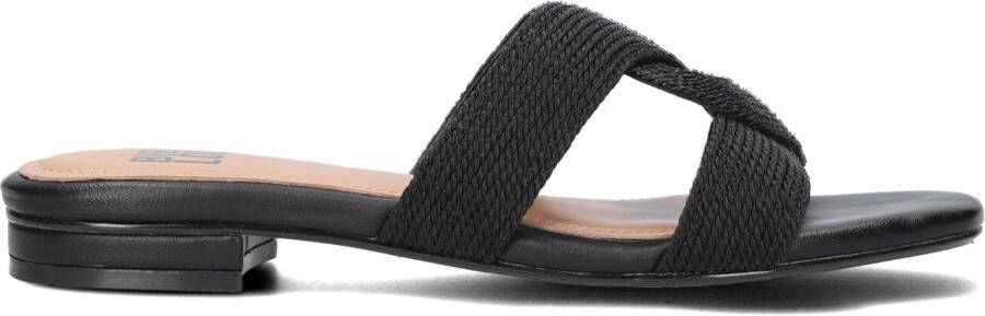 BIBI LOU Slippers Dames 849z94hg Maat: 36 Materiaal: Leer Kleur: Zwart - Foto 4