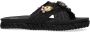 BIBI LOU Slippers Dames 889z70hg Maat: 37 Materiaal: Raffia Kleur: Zwart - Thumbnail 3