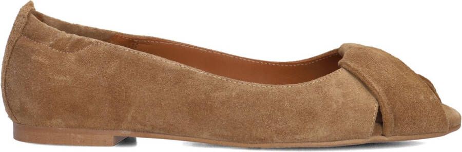 BILLI BI Ballerina Dames A7985 Maat: 42 Materiaal: Suède Kleur: Bruin