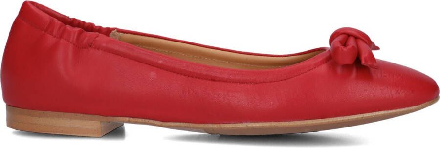BILLI BI Ballerina Dames A8044 Maat: 42 Materiaal: Leer Kleur: Rood