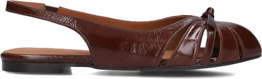BILLI BI Slingbacks Dames A9414 Maat: 39 Materiaal: Lakleer Kleur: Bruin