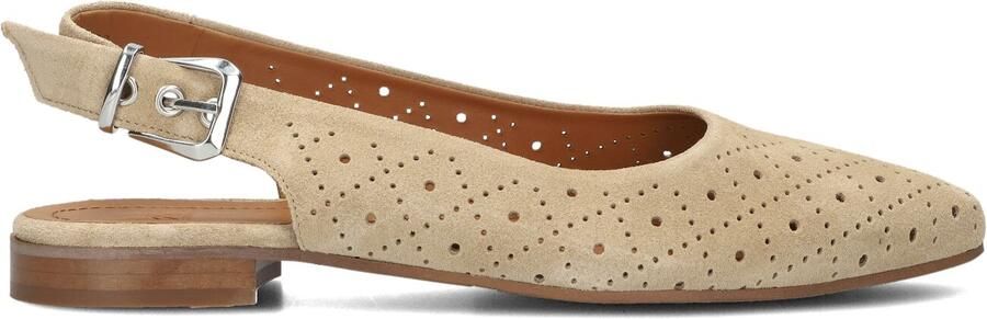 BILLI BI Slingbacks Dames A9414 Maat: 37 Materiaal: Suède Kleur: Beige