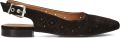 BILLI BI Slingbacks Dames A9414 Suède Bruin - Bruin