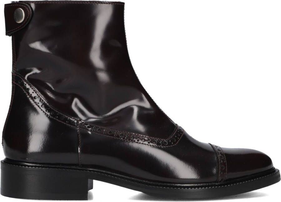BILLI BI Enkellaarsjes Dames A9005 Maat: 39 Materiaal: Lakleer Kleur: Rood